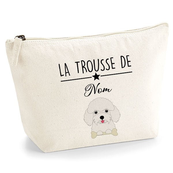 trousse-chien-caniche-blanc