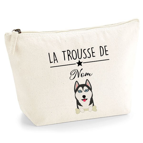 trousse-chien-husky-noir-et-blanc