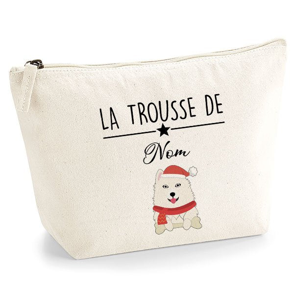 trousse-chien-noel-samoyede