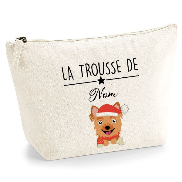 trousse-chien-noel-yorkshire