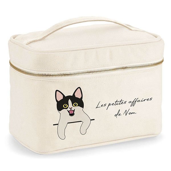 trousse-de-voyage-chat-européen-bicolore-noir-et-blanc