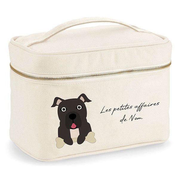 trousse-de-voyage-chien-american-staff-noir