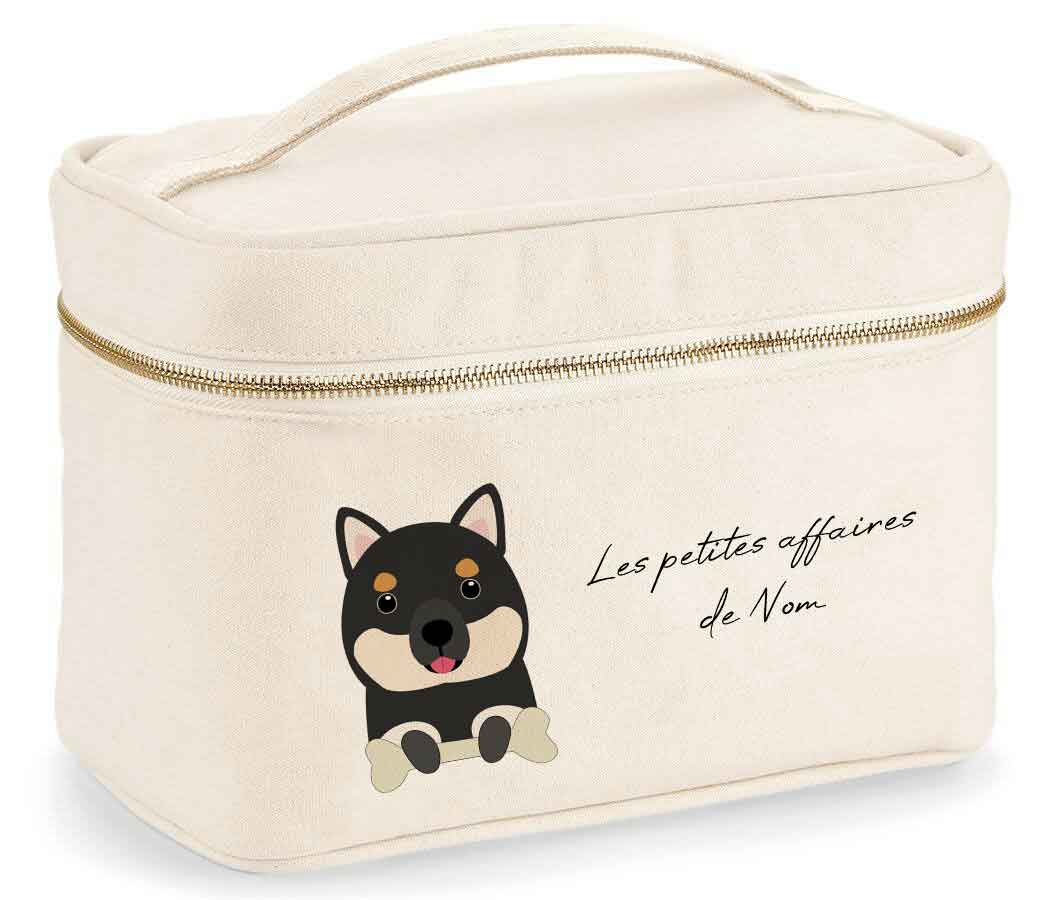 trousse-de-voyage-chien-shiba-tricolore