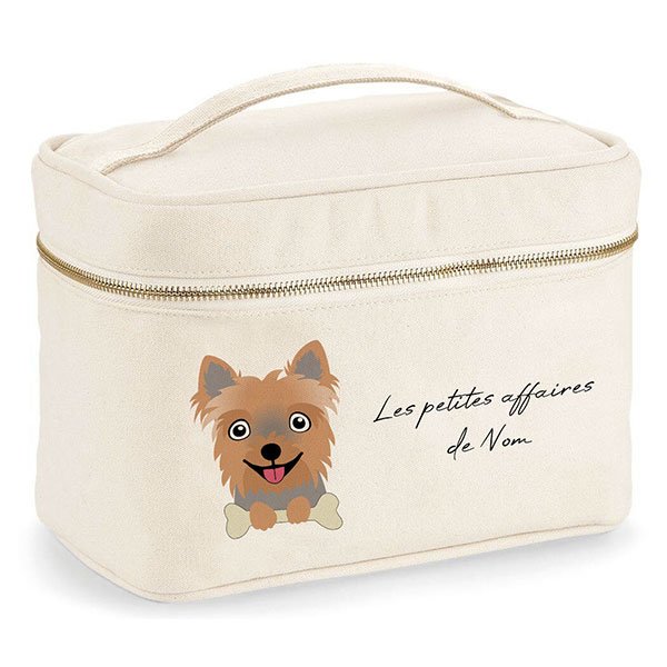 trousse-de-voyage-chien-yorkshire-bleu