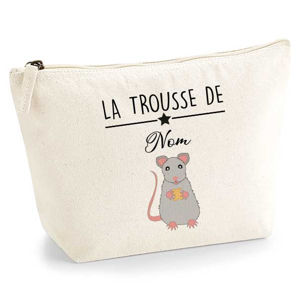 trousse-personnalise-rat-gris-clair