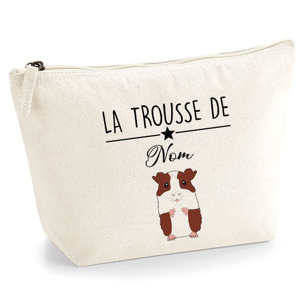 trousse-personnalisee-cochon-d'inde-brun-blanc