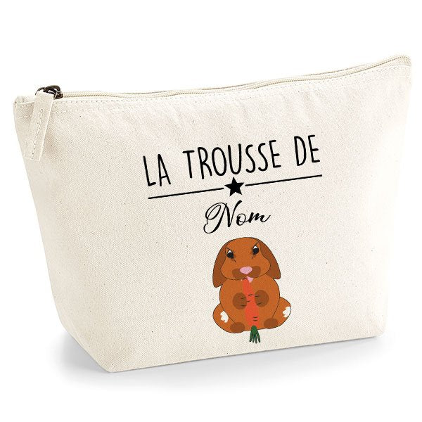trousse-personnalisee-lapin-belier-roux-marron