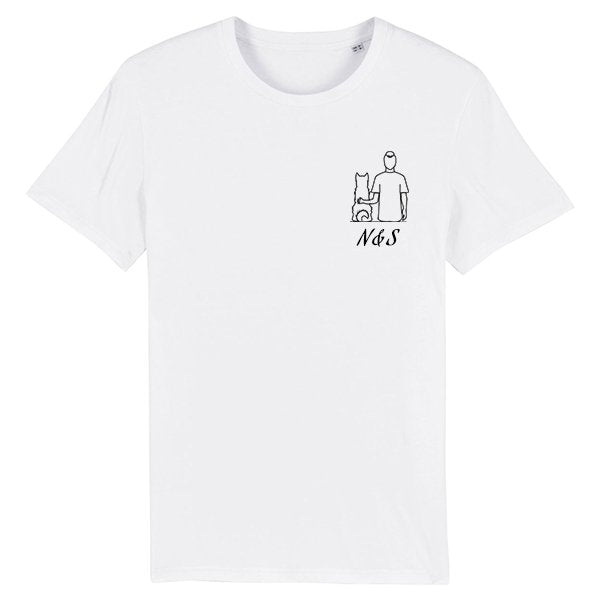 Tee-shirt Maitre et chien