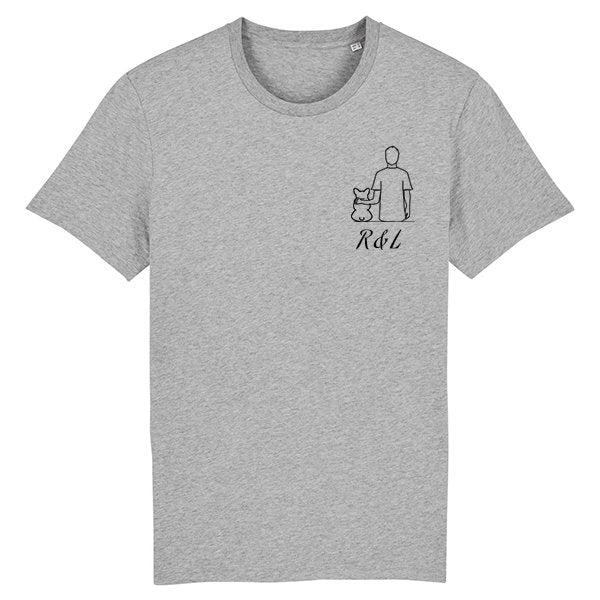 Tee-shirt Maitre et chien