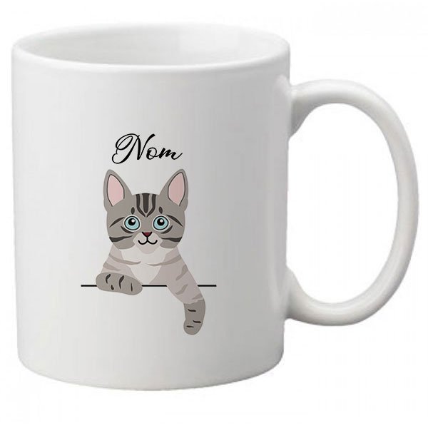 Tasse avec un chat