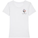 Coupe Ajustée Tee Shirt Femme Premium T-Shirt Chat Personnalisable avec le texte de votre choix 