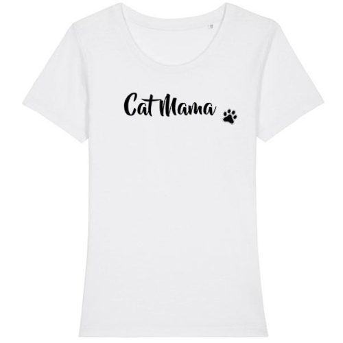 Tee Shirt Cat mama Femme