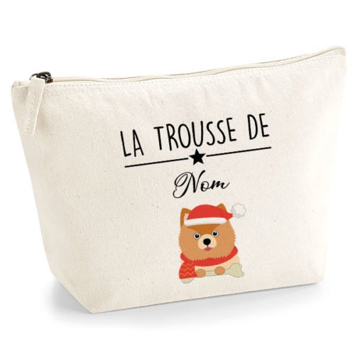 trousse-chien-noel-spitz