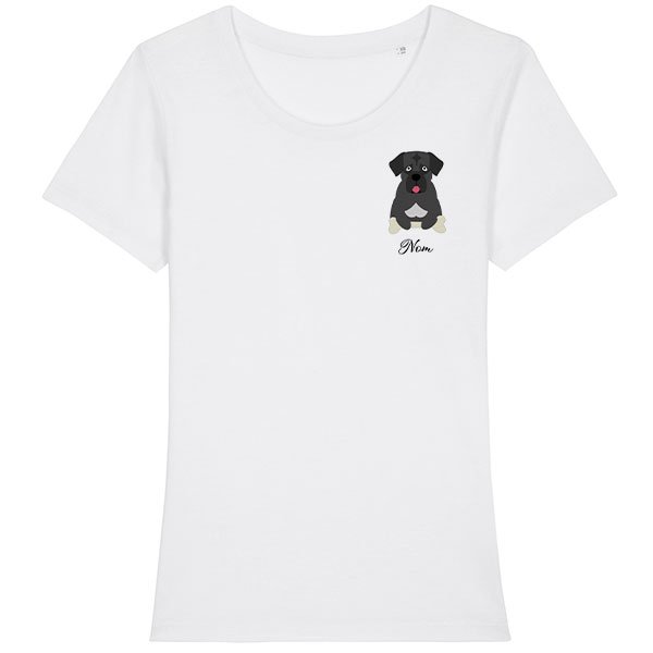 T-shirt Femme empreintes de pattes (Livraison Gratuite) – ABC Chien et Chat