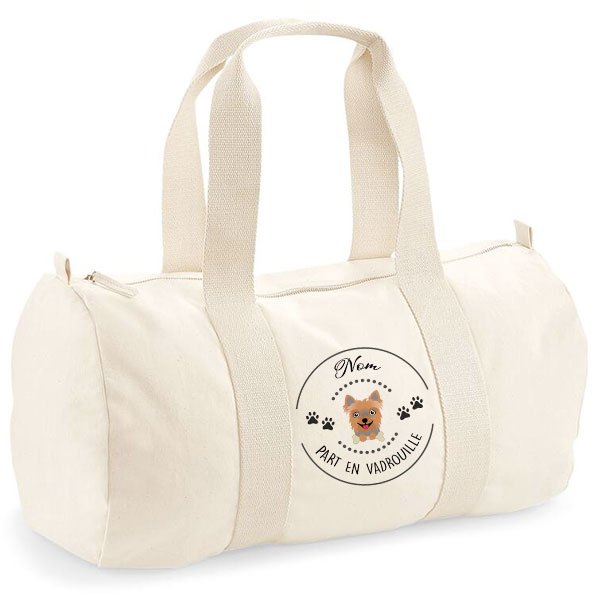 Sac polochon chien