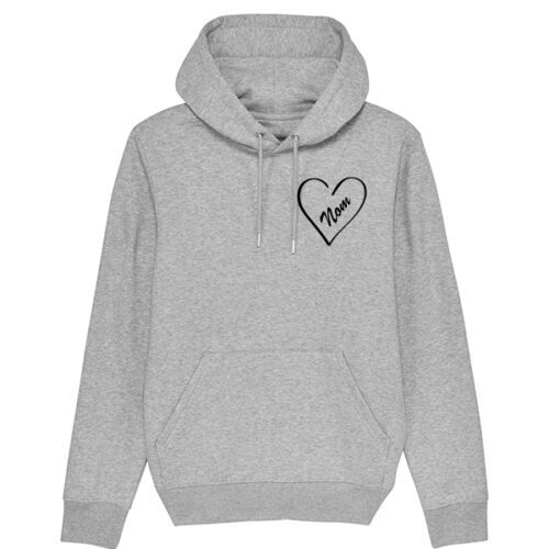 hoodie-coeur-personnalisé-épais-gris