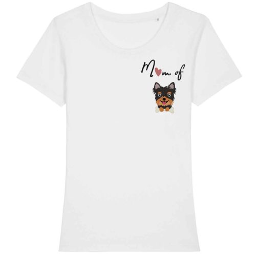 tee-shirt-mom-of-dog-yorkshire-noir-et-fauve