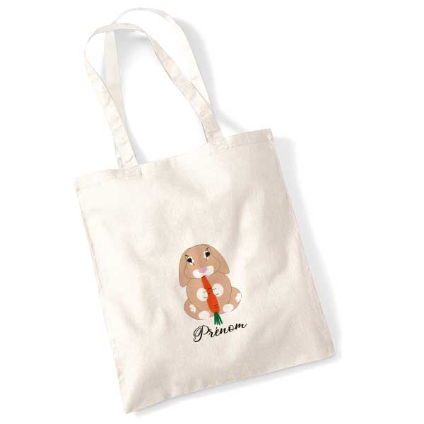 Tote bag on sale bio personnalisé