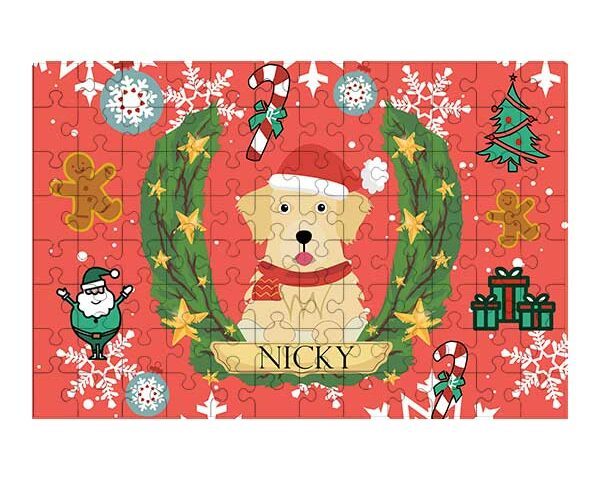 puzzle-chien-noel-rouge