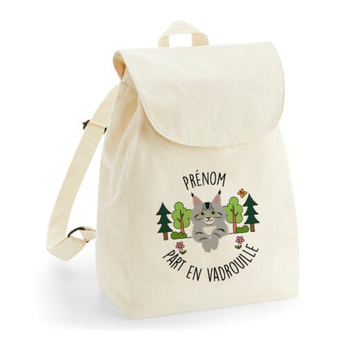 Sac à Dos Chat Personnalisé